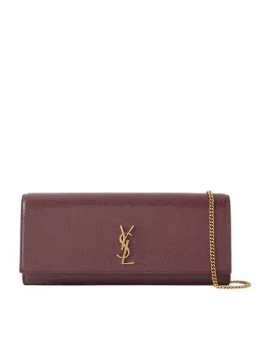 Saint Laurent Kate Embossed-leather Clutch | Thumbnail 1 Saint Laurent Kate Embossed-leather Clutch | Thumbnail 1