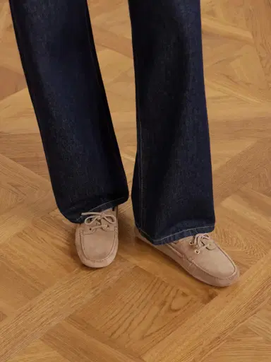 Tod's Gommino Suede Boat Shoes | Thumbnail 2 Tod's Gommino Suede Boat Shoes | Thumbnail 2