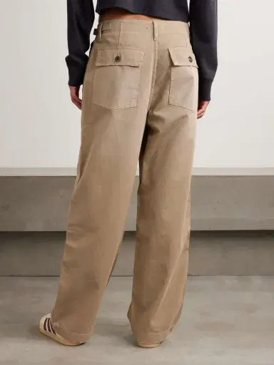 RE/DONE The Trooper Cotton Wide-leg Pants | Thumbnail 3 RE/DONE The Trooper Cotton Wide-leg Pants | Thumbnail 3