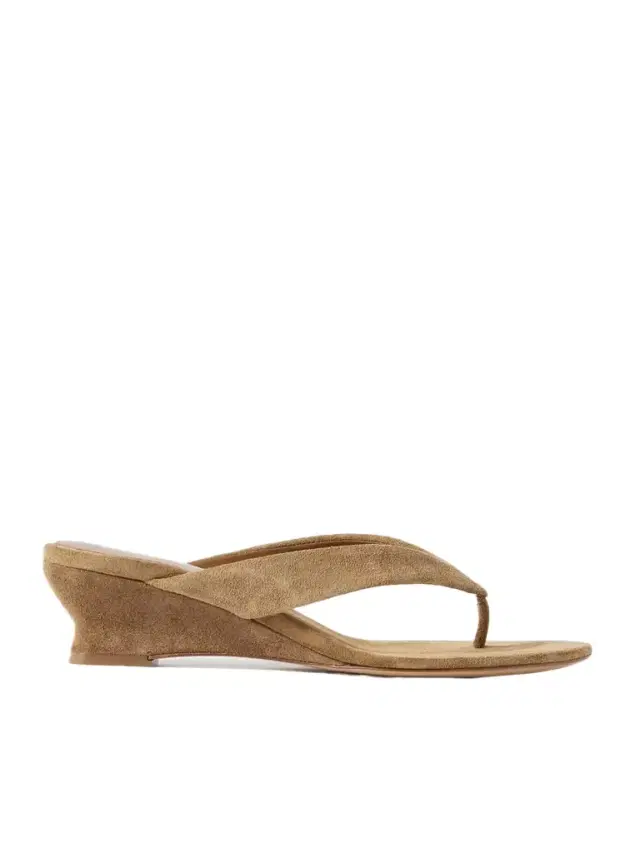 Le Monde Béryl Suede 50 Wedge Sandals