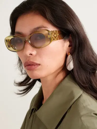 Loewe Anagram Oversized Cat-eye Acetate Sunglasses | Thumbnail 2 Loewe Anagram Oversized Cat-eye Acetate Sunglasses | Thumbnail 2