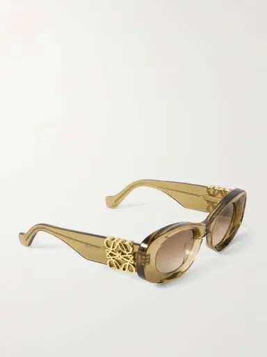 Loewe Anagram Oversized Cat-eye Acetate Sunglasses | Thumbnail 3 Loewe Anagram Oversized Cat-eye Acetate Sunglasses | Thumbnail 3
