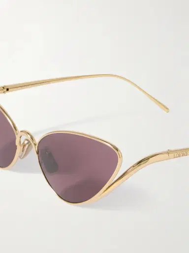 Loewe Cat-eye Gold-tone Sunglasses | Thumbnail 4 Loewe Cat-eye Gold-tone Sunglasses | Thumbnail 4