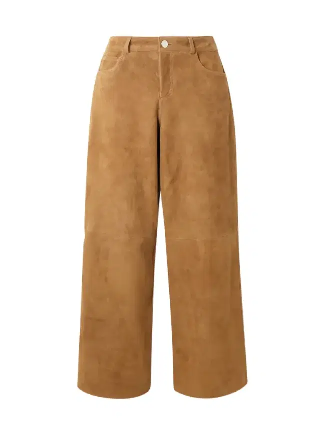 Milo Paneled Suede Wide-leg Pants