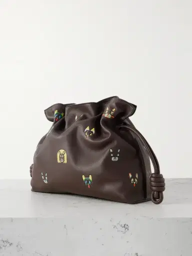 Loewe + Louis Wain Flamenco Cats Mini Printed Leather Clutch | Thumbnail 3 Loewe + Louis Wain Flamenco Cats Mini Printed Leather Clutch | Thumbnail 3