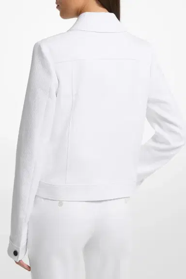 Michael Kors Collection Button Front Jacket | Thumbnail 2 Michael Kors Collection Button Front Jacket | Thumbnail 2