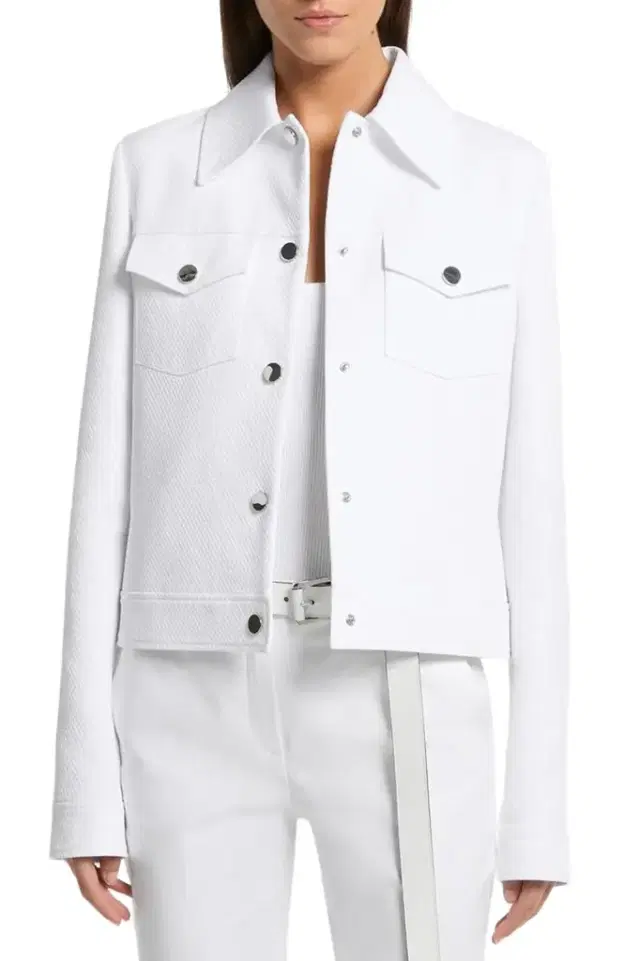 Michael Kors Collection Button Front Jacket