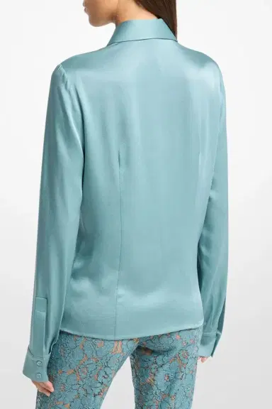 Michael Kors Collection Hansen Shirt - Seaglass | Thumbnail 3
