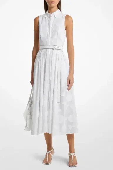 Michael Kors Collection Sleeveless Shirt Dress | Thumbnail 2
