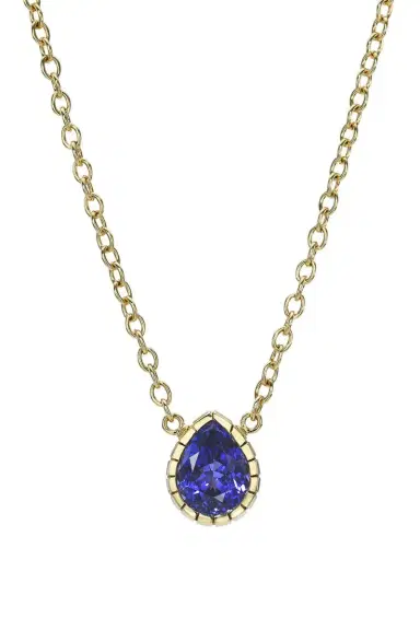 Retrouvaí Tanzanite Heirloom Pendant Necklace | Thumbnail 1