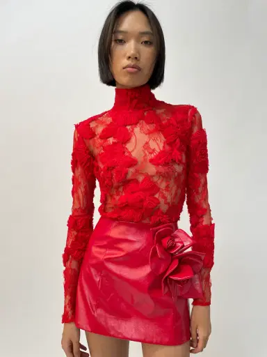 Aknvas The Liva skirt in red | Thumbnail 2 Aknvas The Liva skirt in red | Thumbnail 2