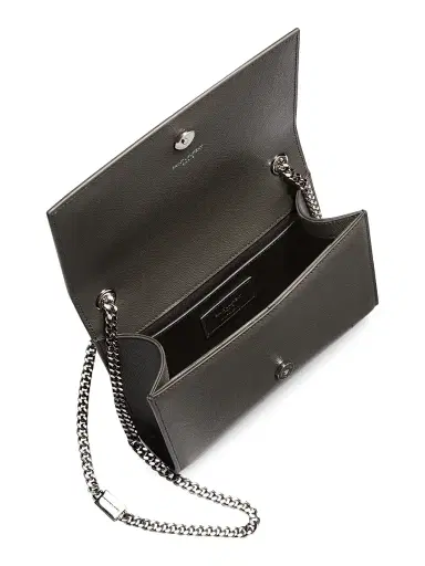 Saint Laurent Women's Kate Monogram Leather Chain Shoulder Bag - Black | Thumbnail 2 Saint Laurent Women's Kate Monogram Leather Chain Shoulder Bag - Black | Thumbnail 2