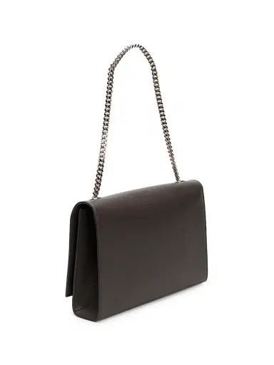 Saint Laurent Women's Kate Monogram Leather Chain Shoulder Bag - Black | Thumbnail 4 Saint Laurent Women's Kate Monogram Leather Chain Shoulder Bag - Black | Thumbnail 4