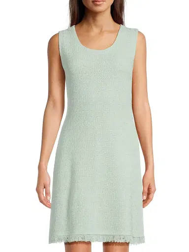 Misook Women's Sleeveless A-Line Minidress | Thumbnail 3