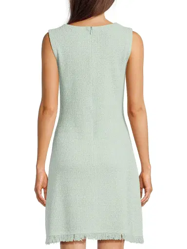 Misook Women's Sleeveless A-Line Minidress | Thumbnail 5