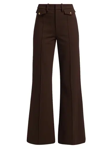 FRAME Women's The Reboot Trousers - Americano | Thumbnail 1 FRAME Women's The Reboot Trousers - Americano | Thumbnail 1
