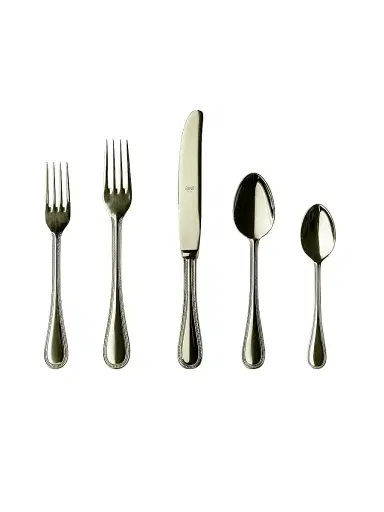 Mepra Perla Champagne 5-Piece Flatware Set | Thumbnail 1