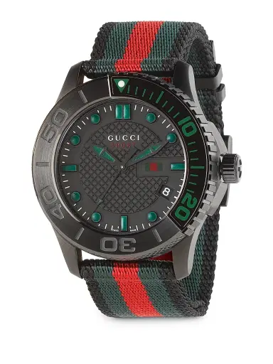Gucci G Timeless Collection Watch - Black | Thumbnail 1 Gucci G Timeless Collection Watch - Black | Thumbnail 1