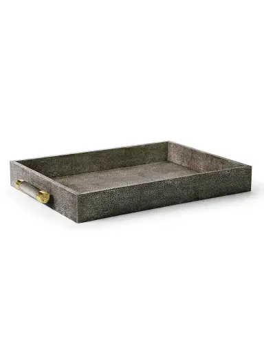 AERIN Shagreen Serving Tray | Thumbnail 2