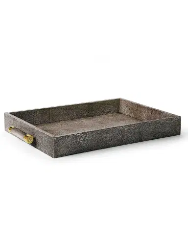 AERIN Shagreen Serving Tray | Thumbnail 1