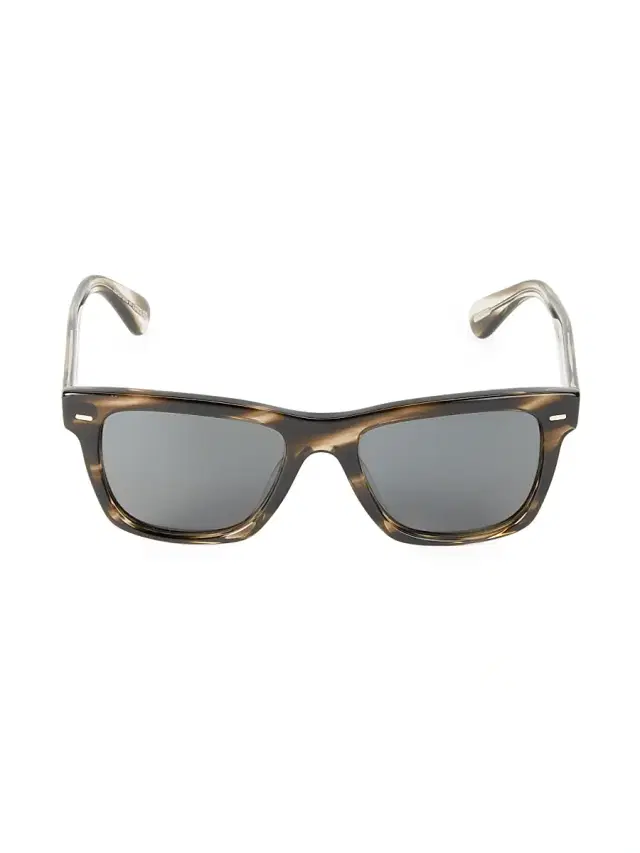 Oliver Peoples Men's 54MM Square Sunglasses - Grey