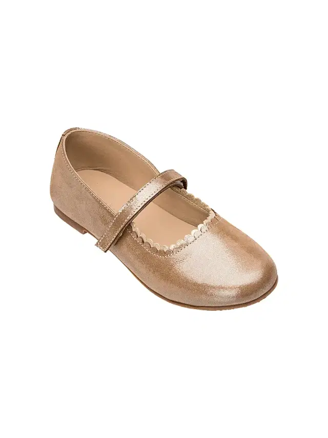 Elephantito Liitle Girl's & Girl's Aria Patent Leather Flats - Blush 6 (Child)