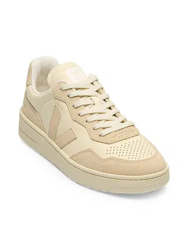 Veja Women's V-0 Leather & Suede Low-Top Sneakers - Eggshell | Thumbnail 2