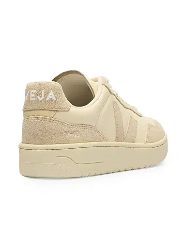 Veja Women's V-0 Leather & Suede Low-Top Sneakers - Eggshell | Thumbnail 3