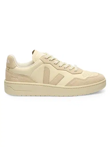 Veja Women's V-0 Leather & Suede Low-Top Sneakers - Eggshell | Thumbnail 1