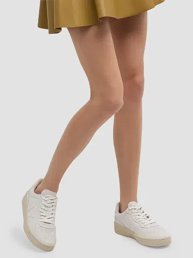 Veja Women's V-90 Leather Low-Top Sneakers - White - Size 11 | Thumbnail 2 Veja Women's V-90 Leather Low-Top Sneakers - White - Size 11 | Thumbnail 2