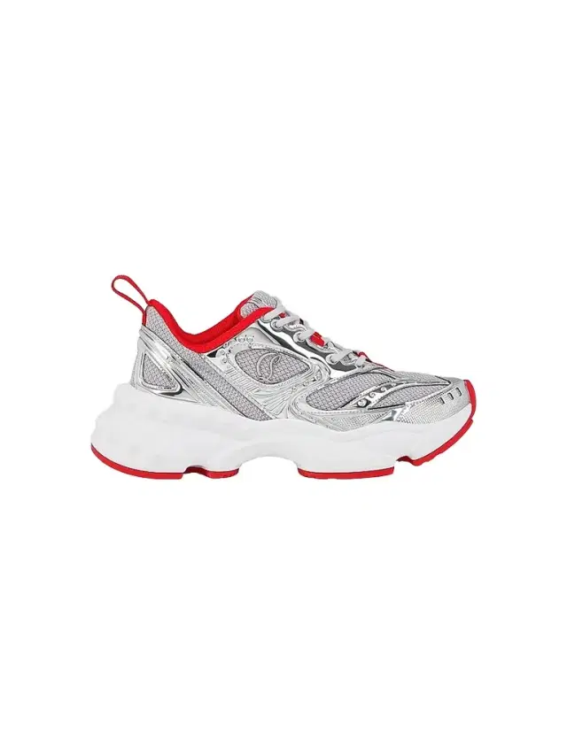 Christian Louboutin Women's So Flo Sneakers - Silver