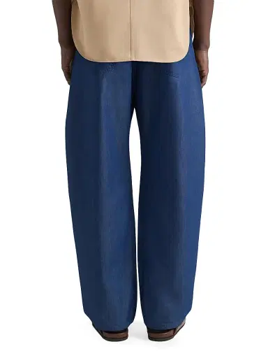 Givenchy Men's Couture Seam Jeans with Stamp Print - Indigo Blue - Size 36 | Thumbnail 3
