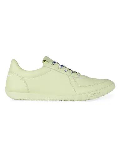 Givenchy Men's Glide Sneakers in Leather - Pale Green - Size 13 | Thumbnail 1 Givenchy Men's Glide Sneakers in Leather - Pale Green - Size 13 | Thumbnail 1
