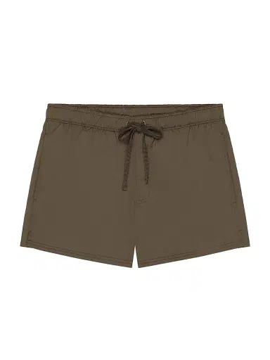 Givenchy Men's Swim Shorts with Paris Embroidery - Ebony Brown - Size XXL | Thumbnail 1