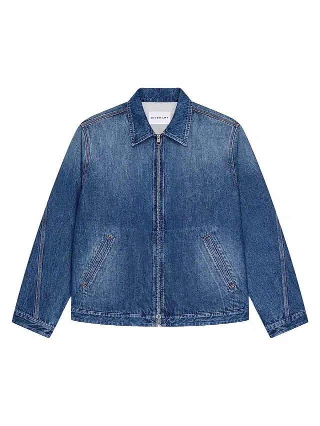 Givenchy Men's Couture Seam Jacket in Denim - Dark Blue