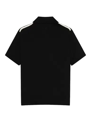 Givenchy Men's Polo Shirt in Cotton with Gros Grain Details | Thumbnail 2