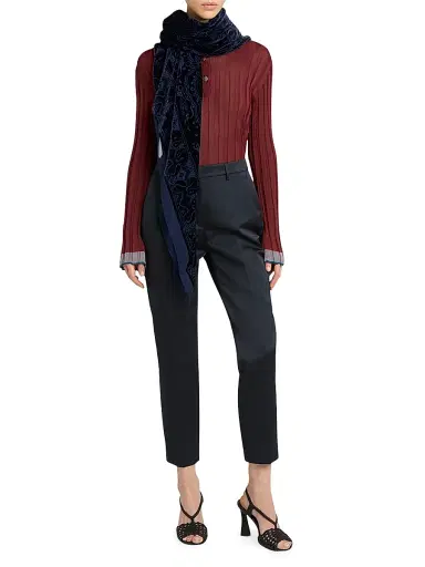 Etro Women's Aida Silk-Blend Paisley Shawl - Blue | Thumbnail 3 Etro Women's Aida Silk-Blend Paisley Shawl - Blue | Thumbnail 3