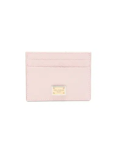 Dolce & Gabbana Women's Leather Card Holder - Rosa Carne | Thumbnail 1 Dolce & Gabbana Women's Leather Card Holder - Rosa Carne | Thumbnail 1