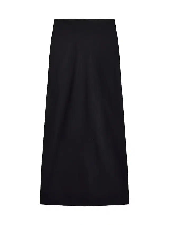 Women's Satin Skirt - Black