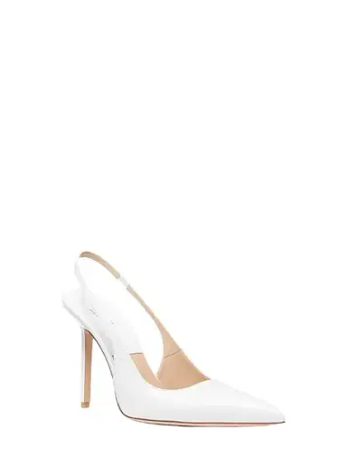 Michael Kors Collection Reece Leather Slingback Pump in Black | Thumbnail 1 Michael Kors Collection Reece Leather Slingback Pump in Black | Thumbnail 1