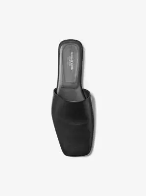 Michael Kors Collection Kirsty Leather Slipper in | Thumbnail 2 Michael Kors Collection Kirsty Leather Slipper in | Thumbnail 2