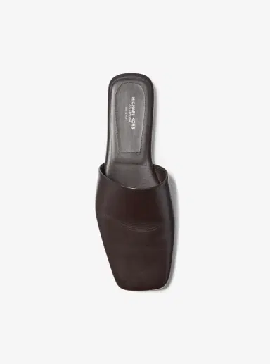 Michael Kors Collection Kirsty Leather Slipper in | Thumbnail 18 Michael Kors Collection Kirsty Leather Slipper in | Thumbnail 18