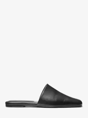 Michael Kors Collection Kirsty Leather Slipper in | Thumbnail 3 Michael Kors Collection Kirsty Leather Slipper in | Thumbnail 3