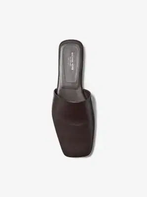 Michael Kors Collection Kirsty Leather Slipper in | Thumbnail 8 Michael Kors Collection Kirsty Leather Slipper in | Thumbnail 8