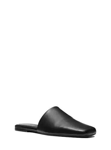 Michael Kors Collection Kirsty Leather Slipper in | Thumbnail 1 Michael Kors Collection Kirsty Leather Slipper in | Thumbnail 1