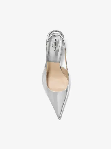 Michael Kors Collection Emma Metallic Leather Slingback Pump | Thumbnail 8 Michael Kors Collection Emma Metallic Leather Slingback Pump | Thumbnail 8