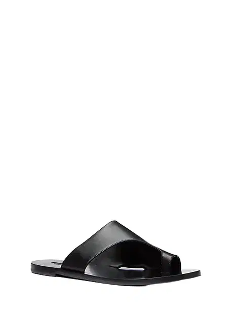 Michael Kors Collection Nettuno Leather Thong Sandal