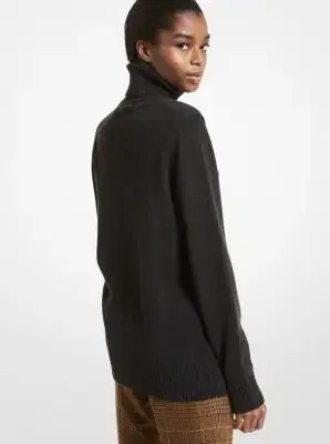 Michael Kors Collection Joan Cashmere Turtleneck Sweater | Thumbnail 2
