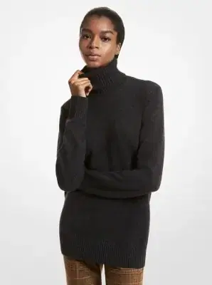Michael Kors Collection Joan Cashmere Turtleneck Sweater | Thumbnail 3