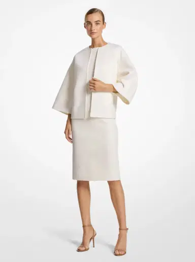 Michael Kors Collection Double Faced Wool Kimono Jacket | Thumbnail 6